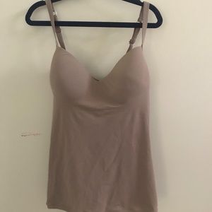 Hanro Bra Camisole 36C Nude Color